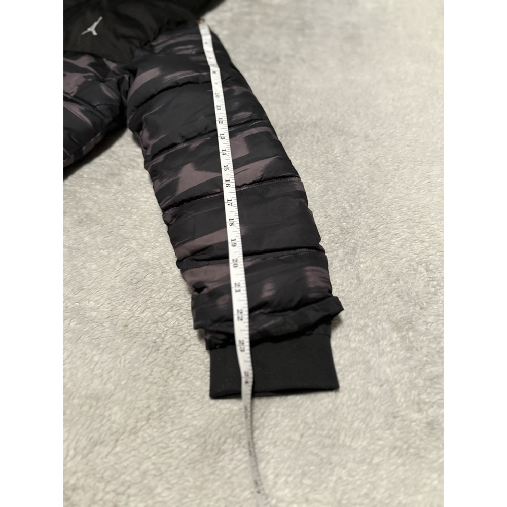 Jordan Nike Boys Large Puffer Camo Zip Hooded Jacket READ - Picture 7 of 8